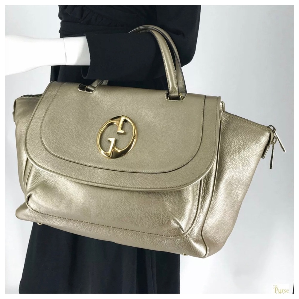 Authentic Gucci 1973 tote bag